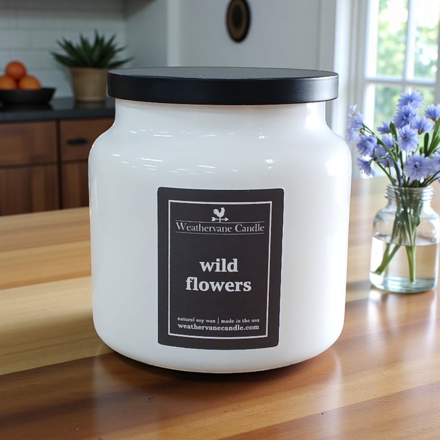 Wild Flowers Porchlight Apothecary Jar Candle (16oz)