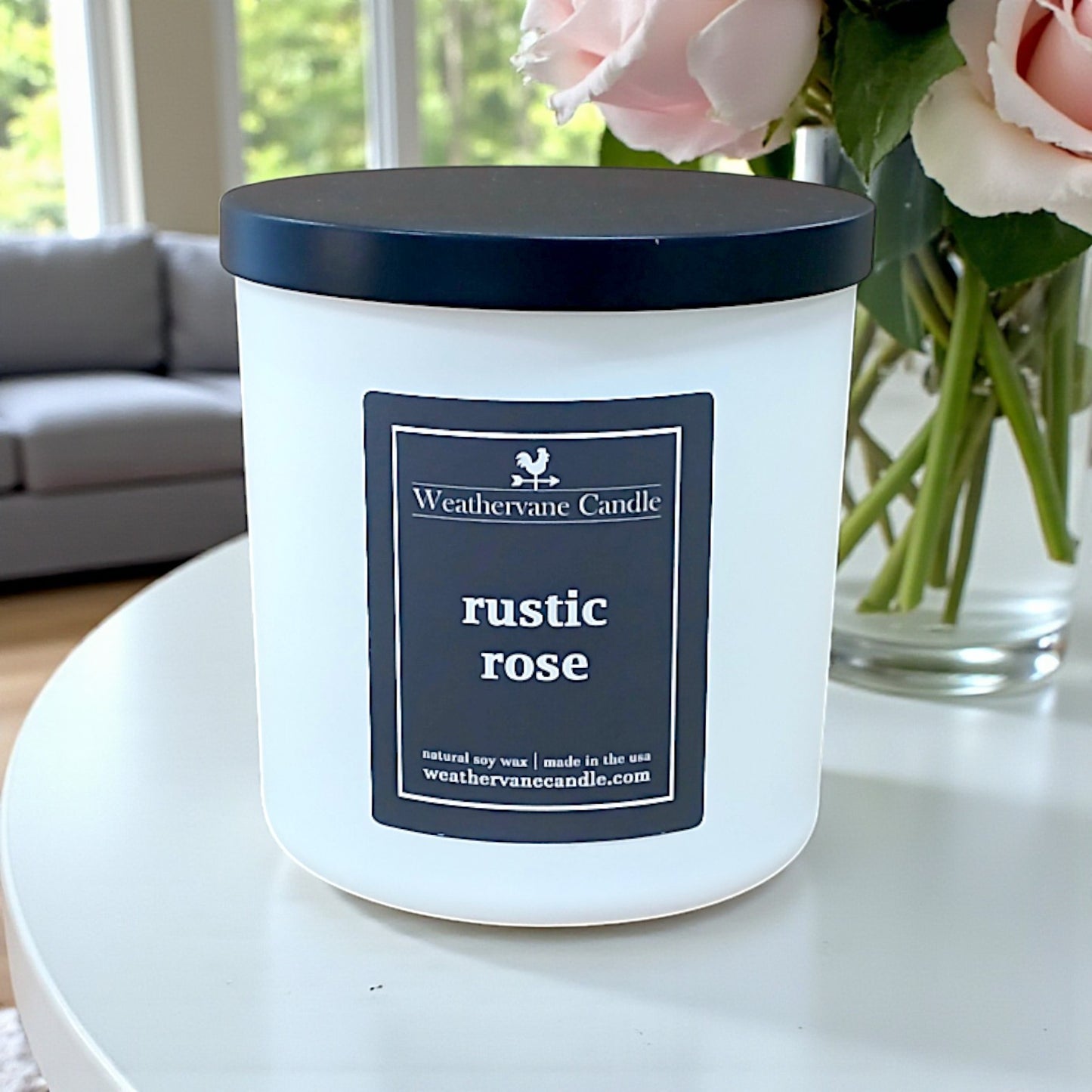 Rustic Rose Porchlight Candle Tumbler (8.5oz)