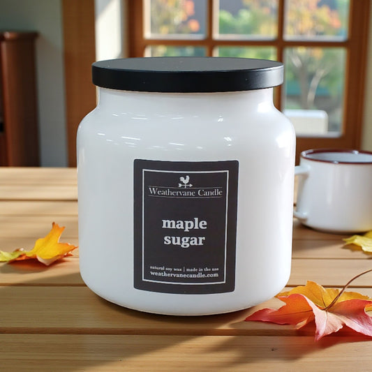 Maple Sugar Porchlight Apothecary Jar Candle (16oz)