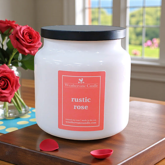 Rustic Rose Backroads Apothecary Jar Candle (16oz)