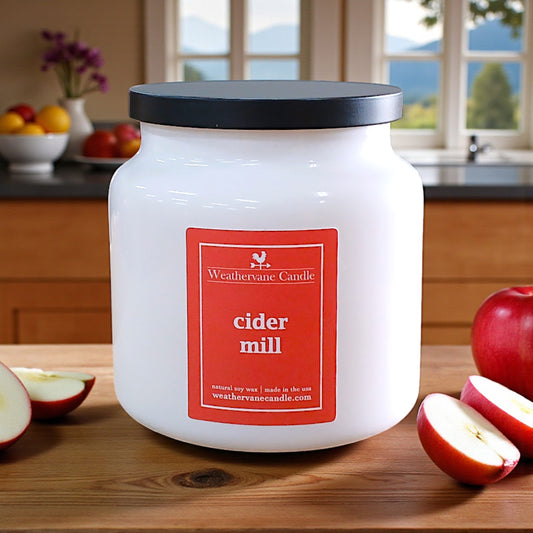 Cider Mill Backroads Apothecary Jar Candle (16oz)