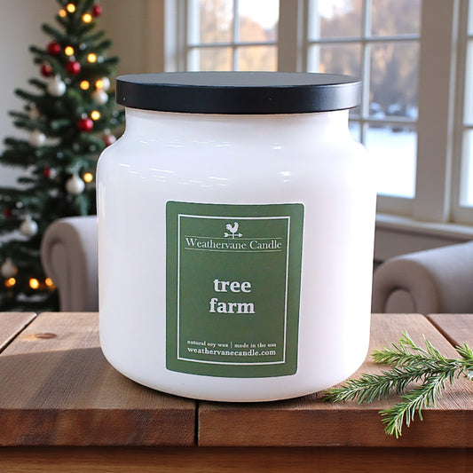 Tree Farm Backroads Apothecary Jar Candle (16oz)