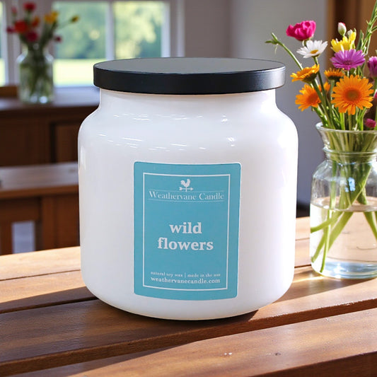 Wild Flowers Backroads Apothecary Jar Candle (16oz)