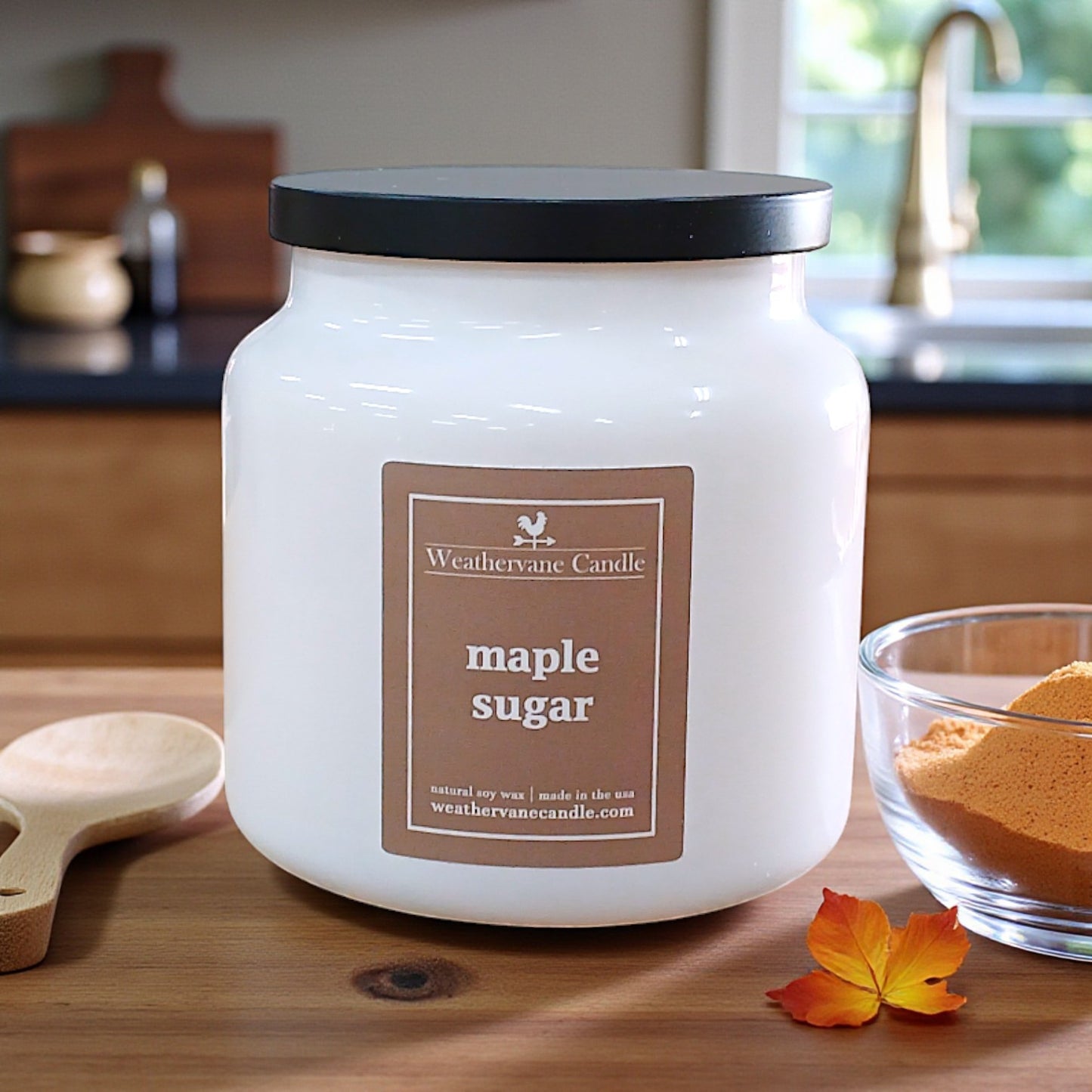 Maple Sugar Backroads Apothecary Jar Candle (16oz)