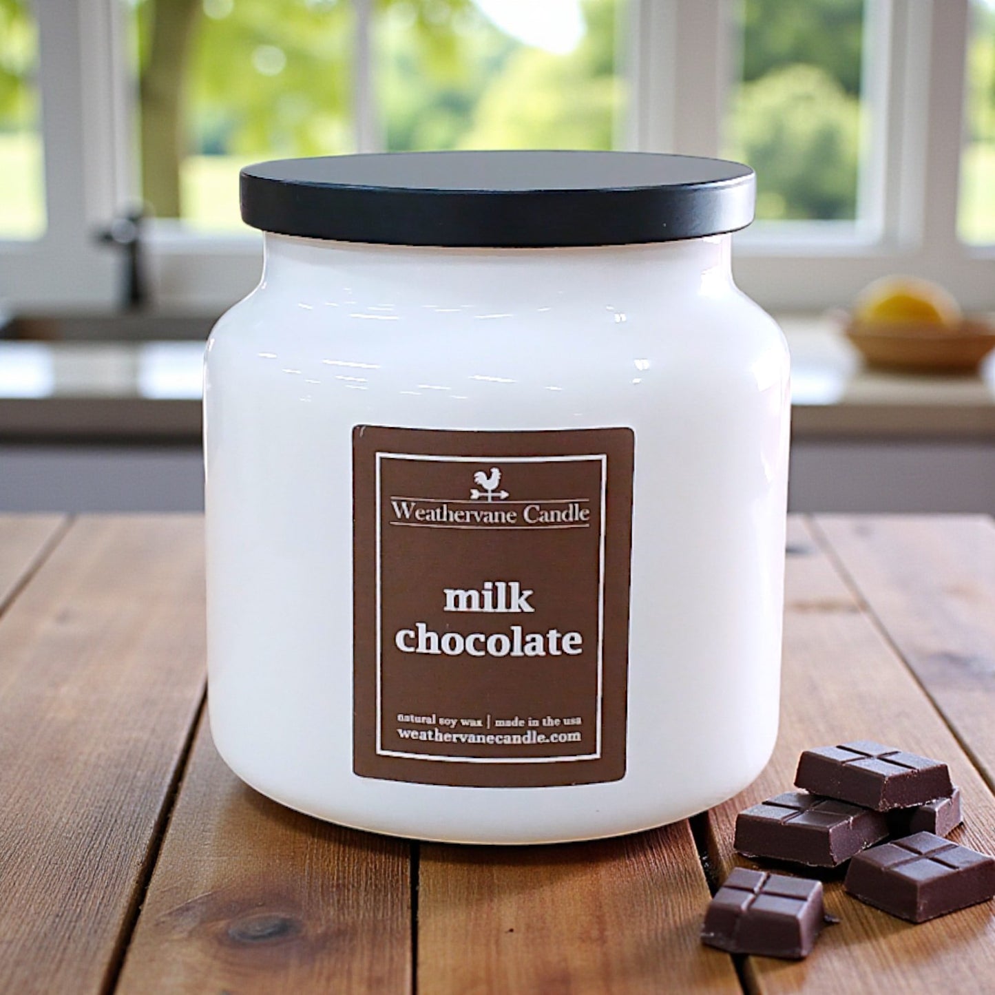 Milk Chocolate Backroads Apothecary Jar Candle (16oz)