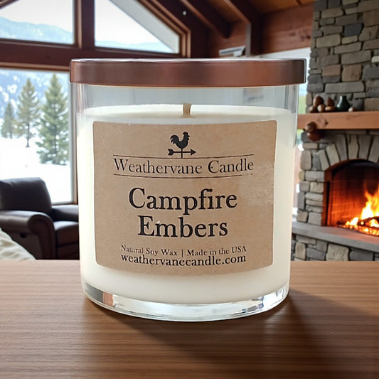 Campfire Embers Homestead Candle Tumbler (8.5oz)
