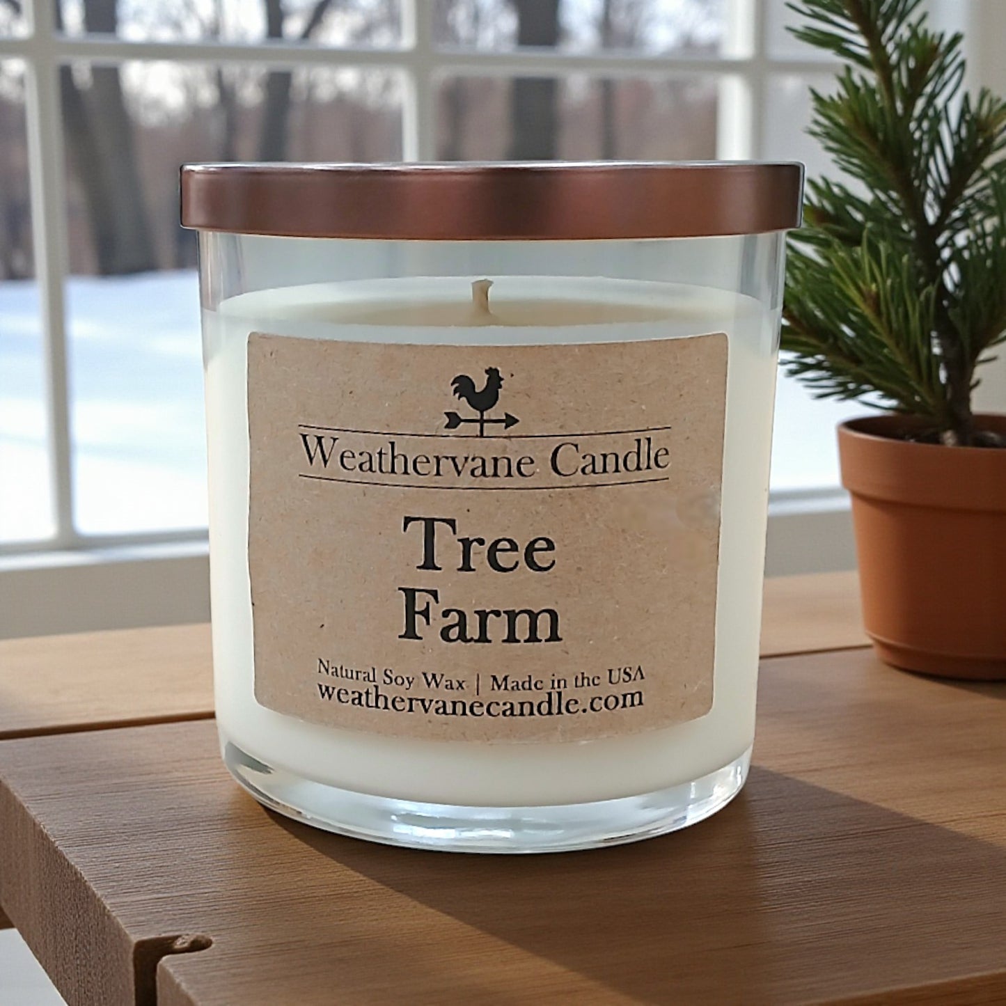 Tree Farm Homestead Candle Tumbler (8.5oz)