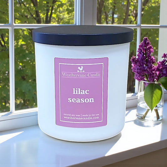 Lilac Season Backroads Candle Tumbler (8.5oz)