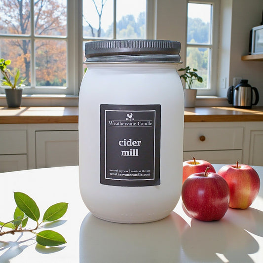 Cider Mill Porchlight Canning Jar Candle (12.5oz)