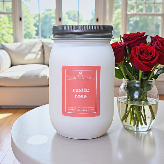 Rustic Rose Backroads Canning Jar Candle (12.5oz)