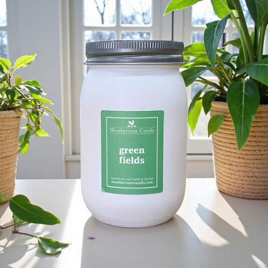 Green Fields Backroads Canning Jar Candle (12.5oz)