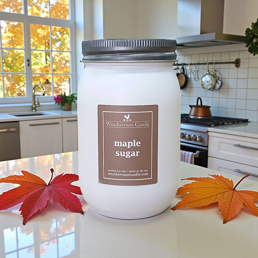 Maple Sugar Backroads Canning Jar Candle (12.5oz)