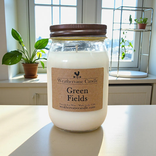 Green Fields Homestead Canning Jar Candle (12.5oz)