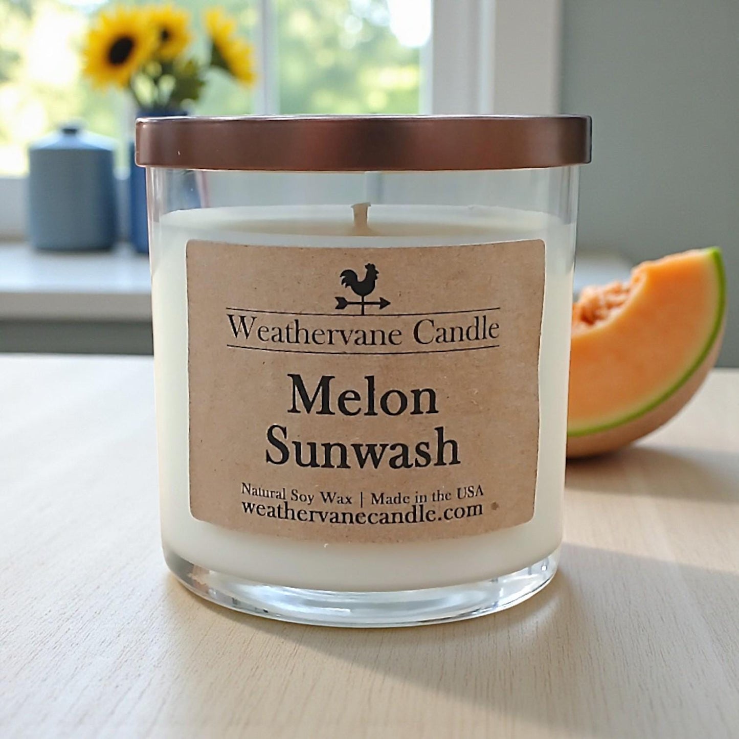 Weathervane Candle 8.5oz | Hand-made Farmhouse Candle | Rustic Home Decor | Clean Burning Soy Wax | Light Where You Belong