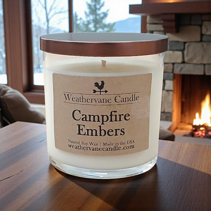 Weathervane Candle 8.5oz | Hand-made Farmhouse Candle | Rustic Home Decor | Clean Burning Soy Wax | Light Where You Belong